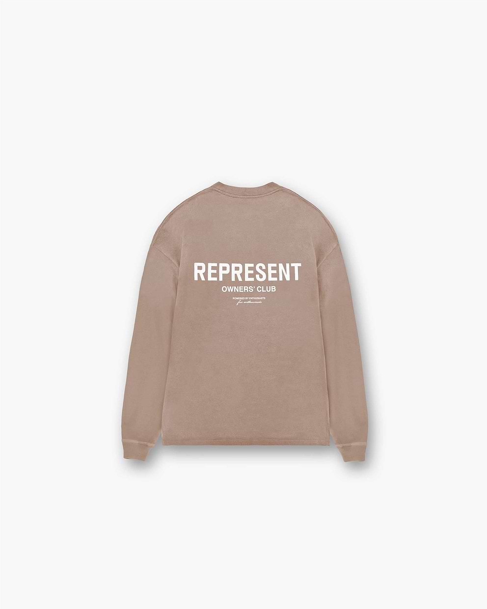 Represent Owners Club Long Sleeve T-Shirt - Stucco